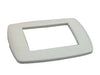 Placca 3 Posti Millennium Bianca- - 3 Posti - Mm.123X84H.(7843.T.B) - 15 Pezzi Marlanvil