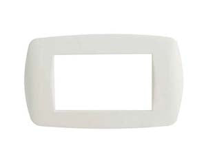 Placca 4 Posti Millennium Bianca 4 Posti Mm.148X84H.(7844.T.B) Marlanvil