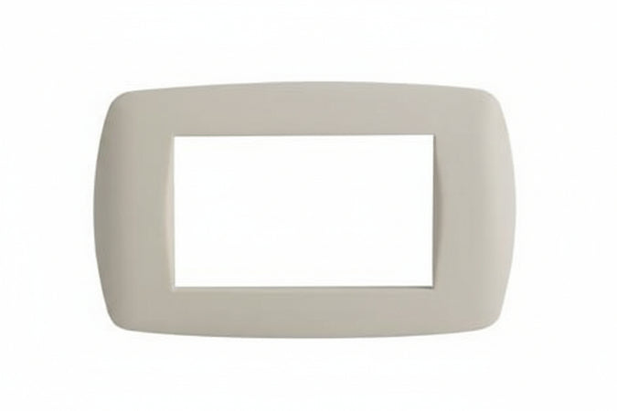 Placca 4 Posti Millennium Avorio 4 Posti Mm.148X84H. (7844.Ta) Marlanvil