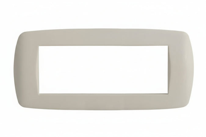 Placca 6 Posti Millennium Avorio 6 Posti Mm.199X84H. (7846.Ta) Marlanvil