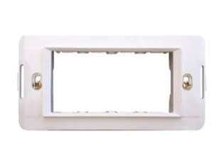 Supporto Per Placche 4 Posti Aqua- - 4 Posti - (7724.B) - 10 Pezzi Marlanvil