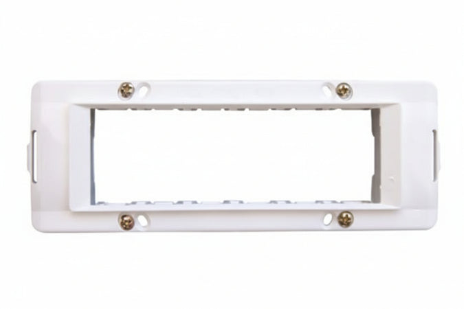 Supporto Per Placche 6 Posti Aqua- - 6 Posti - (7726.B) - 5 Pezzi Marlanvil