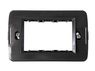 Supporto Per Placche 3 Posti Onda- - 3 Posti - (7723) - 25 Pezzi Marlanvil