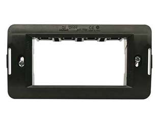 Supporto Per Placche 4 Posti Onda- - 4 Posti - (7724) - 10 Pezzi Marlanvil