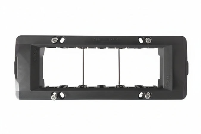 Supporto Per Placche 6 Posti Onda- - 6 Posti - (7726) - 5 Pezzi Marlanvil