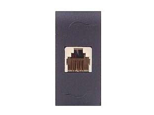 Presa Telefono Onda- - Rj11 4 Contatti (7764.4) - 6 Pezzi Marlanvil