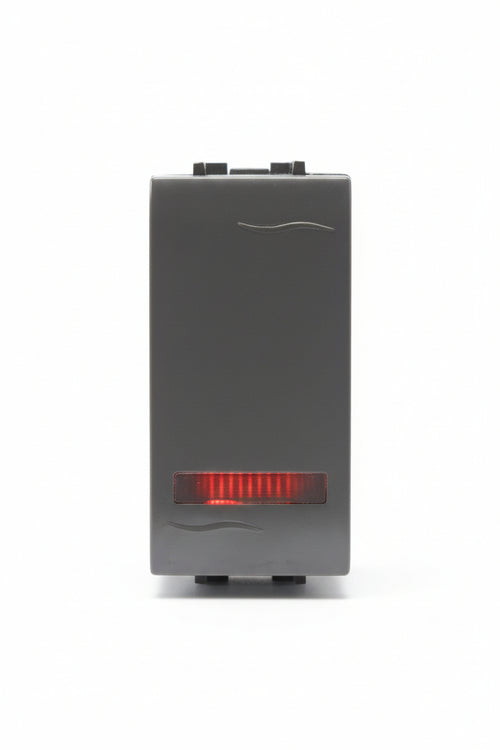 Interruttore Deviatore Unipolare Luminoso Onda- - Deviatore 16Ax 250V (7708.6) - 6 Pezzi Marlanvil