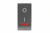 Interruttore Bipolare Luminoso Onda- - 16Ax 250V (7712.2) - 6 Pezzi Marlanvil