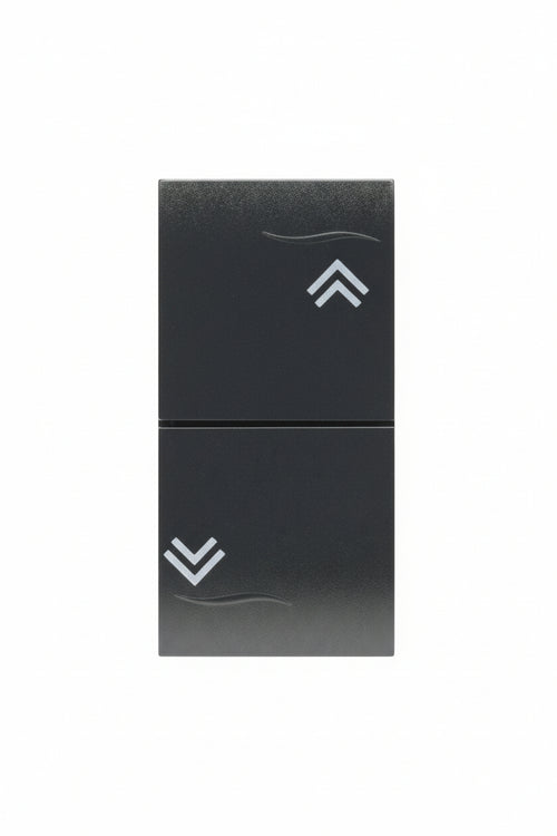 Pulsante Doppio Saliscendi Onda- - 1P(No)+1P(No) - 10A 250V (7737.1) - 6 Pezzi Marlanvil