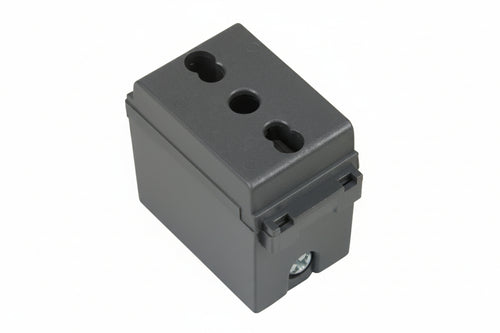 Presa Sicurezza Bivalente Arc- - 2 Poli+Terra 10/16A Alveoli Ø Mm.4/5 (7879) - 6 Pezzi Marlanvil