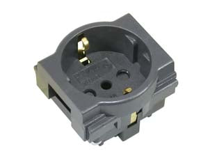 Presa Sicurezza Schuko Su Due Moduli Arc- - 2 Poli+Terra 16A Schuko Con Sicurezza (7892.D) - 2 Pezzi Marlanvil