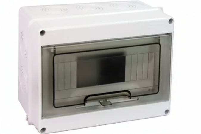Centralino Da Parete Con Sportello Fume' Ip65 Serie Italia Mm.200X90X160H. Per 4/8 Moduli 11W (92.08) Marlanvil