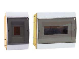 Centralino Da Incasso Con Sportello Fume' Ip40 Serie Arredo Mm.175X22X200H Per 4/7 Moduli 16W (970.06.B) Marlanvil