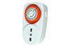 Timer A Presa Giornaliero Con Interruttore Intervallo 30 Minuti - 2 Pezzi Syntesy