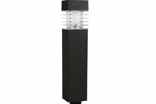 Lampada Solare Plastica Quadra Cm.6,5X6,5X30,5H. Syntesy