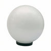 Globo Opale Con Base E Portalampada- - Ø Mm.250 Max 60W - 2 Pezzi