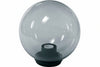 Globo Fume' Con Base E Portalampade- - Ø Mm.250 Max 60W - 2 Pezzi