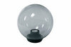 Globo Fume' Con Base E Portalampade- - Ø Mm.300 Max 75W - 2 Pezzi