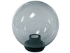 Globo Fume' Con Base E Portalampade- - Ø Mm.300 Max 75W - 2 Pezzi