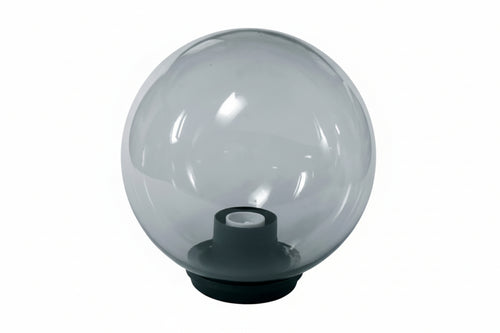Globo Fume' Con Base E Portalampade- - Ø Mm.300 Max 75W - 2 Pezzi