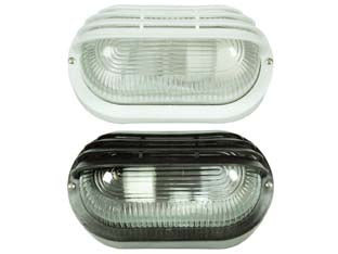 Plafoniera A Palpebra Traforata- - Max 40W Ip44 - Mm.200X115X100H. Colore Nero - 2 Pezzi Syntesy