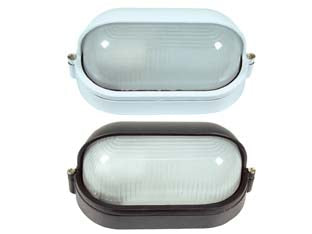 Plafoniera A Palpebra In Alluminio Per Esterno 60W Ip54 Mm.210X105X110H. Bianco Syntesy