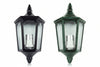 Lanterna A Parete Modello Berlino 60W Ip44 Mm.192X103X355H. Verde Anticato Syntesy