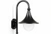 Lanterna Con Braccio Modello Parigi 100W Ip44 Mm.355X442H. Colore Nero Syntesy