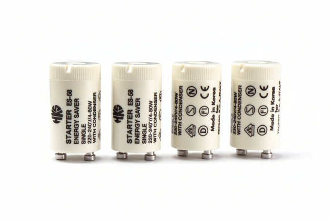 Starter Universale Con Condensatore- - 4/65W 230V - 25 Pezzi Airam