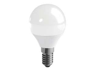 Lampada Led Sfera Opale E14- - 49W - E14 - 6500 °K Fredda 470 Lm - 210 ° - 10 Pezzi Duracell - Maximus