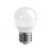 Lampada Led Sfera Opale E27- - 3W - E27 - 2700 °K Calda - 250 Lm - 210 ° - 4 Pezzi Duracell - Maximus