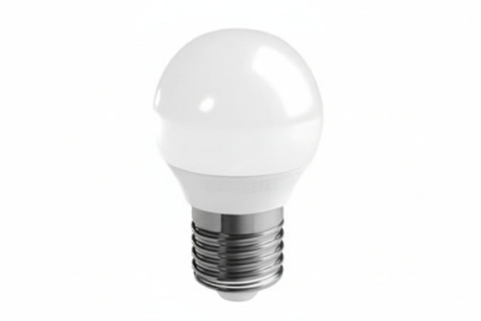 Lampada Led Sfera Opale E27- - 49W - E27 - 4000 °K Naturale - 470 Lm - 210 ° - 8 Pezzi Duracell - Maximus