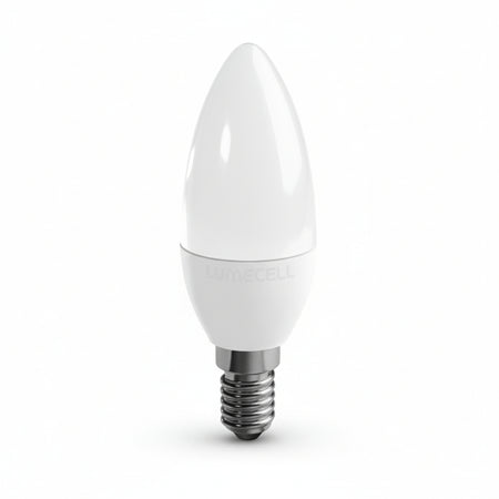 Lampada Led Oliva Opale E14- - 3W - E14 - 4000 °K Naturale - 250 Lm - 180 ° - 8 Pezzi Duracell - Maximus
