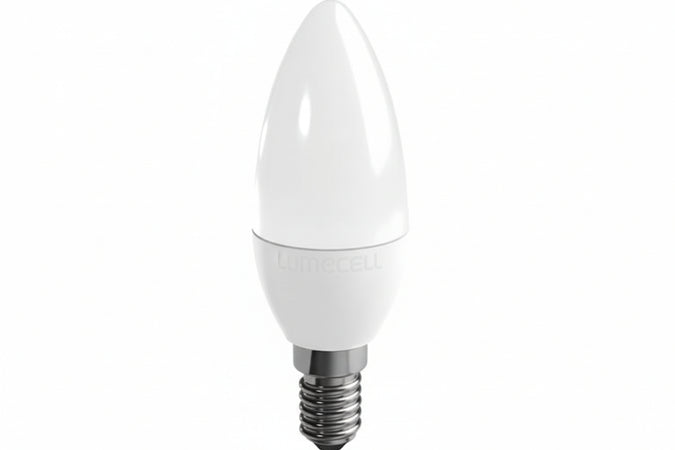 Lampada Led Oliva Opale E14 3W E14 6500 °K Fredda 250 Lm 180 ° Duracell Maximus