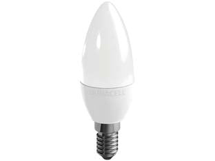 Lampada Led Oliva Opale E14- - 48W - E14 - 6500 °K Fredda 470 Lm - 200 ° - 8 Pezzi Duracell - Maximus