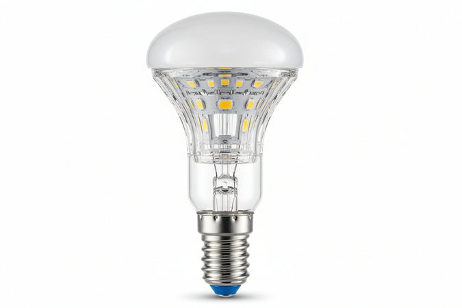 Lampada Faretto Led Reflex Opale 49W E14 2700 °K Calda 470 Lm 120 ° Maximus