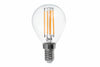 Lampada Filo Led Sfera Chiara E14- - 4W - E14 - 2700 °K Calda - 470 Lm - 320 ° - 8 Pezzi Duracell - Maximus