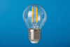 Lampada Filo Led Sfera Chiara E27- - 4W - E27 - 2700 °K Calda - 470 Lm - 320 ° - 8 Pezzi Duracell Lighting