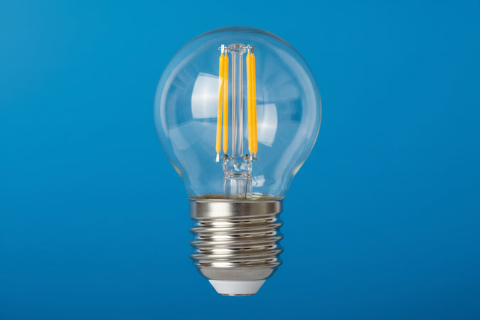 Lampada Filo Led Sfera Chiara E27- - 4W - E27 - 2700 °K Calda - 470 Lm - 320 ° - 8 Pezzi Duracell Lighting