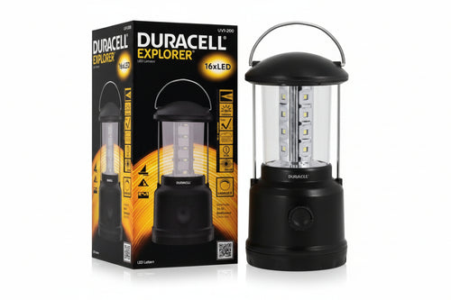 Torcia Lanterna Led Explorer Lnt200 Ø Mm.114X230H. Mt.13 62 Ore 280 Lumen Duracell Lighting