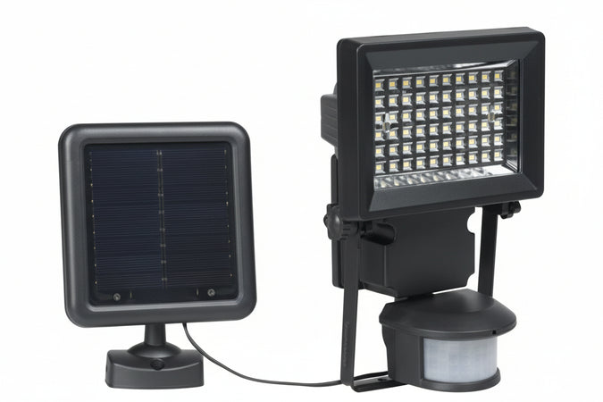 Proiettore Solare Led Con Sensore Mm.124X45X170H. 400 Lumen Duracell Lighting