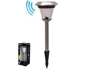 Lampada Solare Led Verre Con Sensore Ø Mm.168X547H. 9/90 Lumen Duracell Lighting