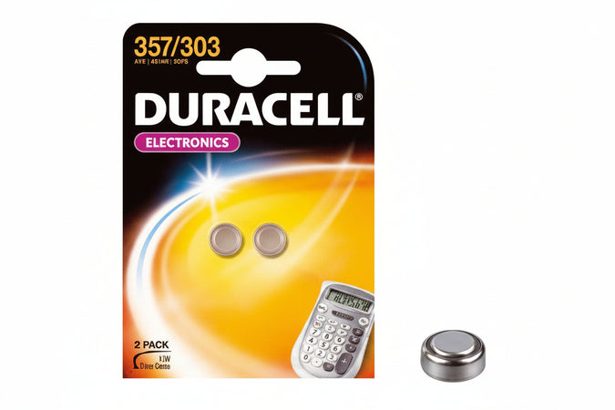 Pila Specialistica A Pastiglia All'Ossido D'Argento (357/303) - 10 Blister Duracell