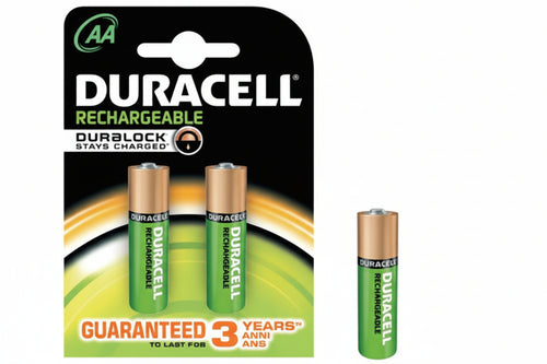 Pila Ricaricabile Stilo (Aa) - 2 Blister Duracell