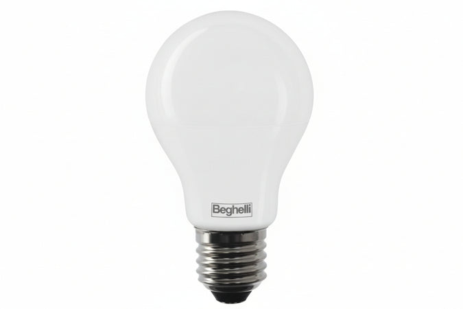 Lampada Led Goccia Tuttovetro E27- - 8W - 3000 °K Calda - 1055 Lm - 60X105H - 5 Pezzi Beghelli