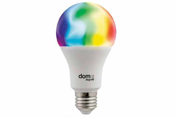 Lampada Smart Wifi Led Goccia Dome Rgb+W Dynamic E27 11W 2700 A 6500 °K 1055 Lm 65X134H Beghelli