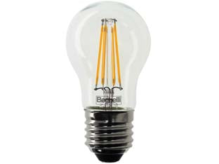 Lampada Filo Led Sfera Zafiro E27- - 6W - 4000 °K Naturale - 810 Lm - 45X76H - 2 Blister Beghelli