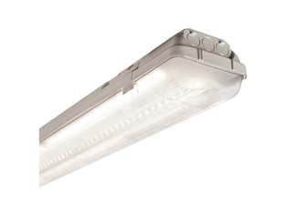 Plafoniera Stagna Senza Tubi Led Saving Stagna 1 Tubo Da 18W Mm.1264X122X82H Beghelli