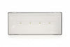 Lampada Emergenza Led Da Parete E Da Incasso Stile + 11W 4000 °K Naturale Mm.119X280X46H Beghelli