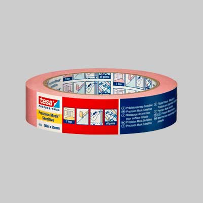 Nastro Per Mascherature 'Sensitive' Mm 38X50 Mt - 8 Pezzi- Tesa